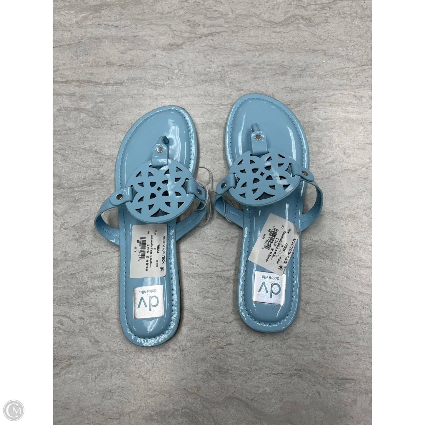 Sandals Flats By Dolce Vita In Blue, Size: 11