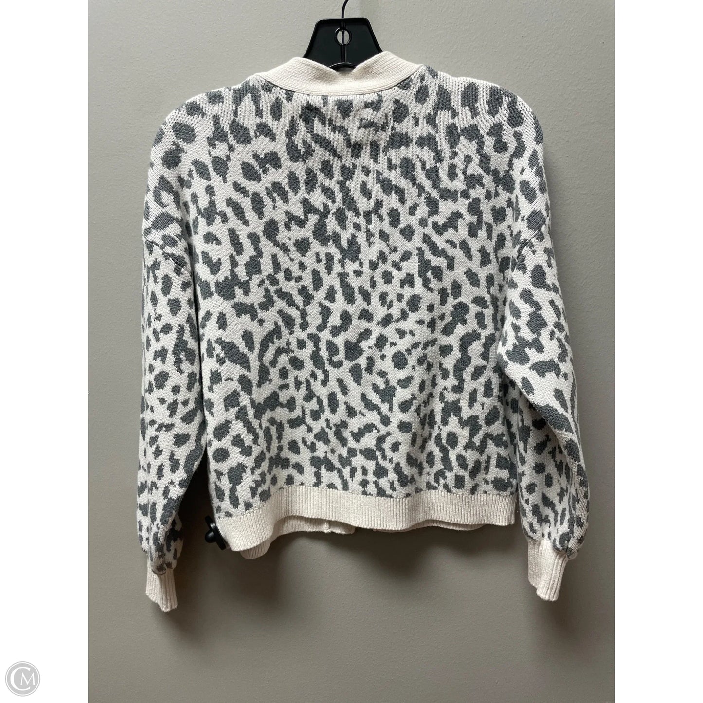 Cardigan By Loft In Animal Print, Size: S