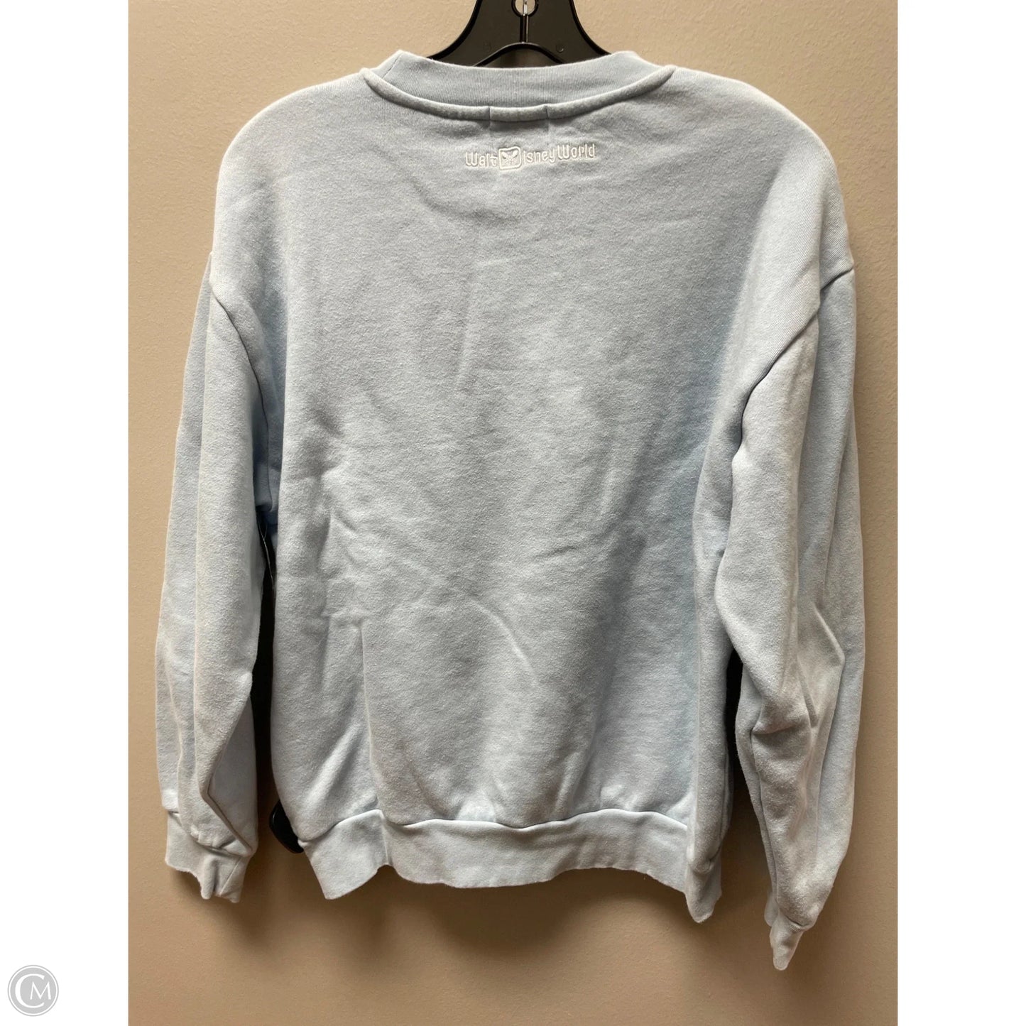 Sweatshirt Crewneck By Disney In Blue, Size: S