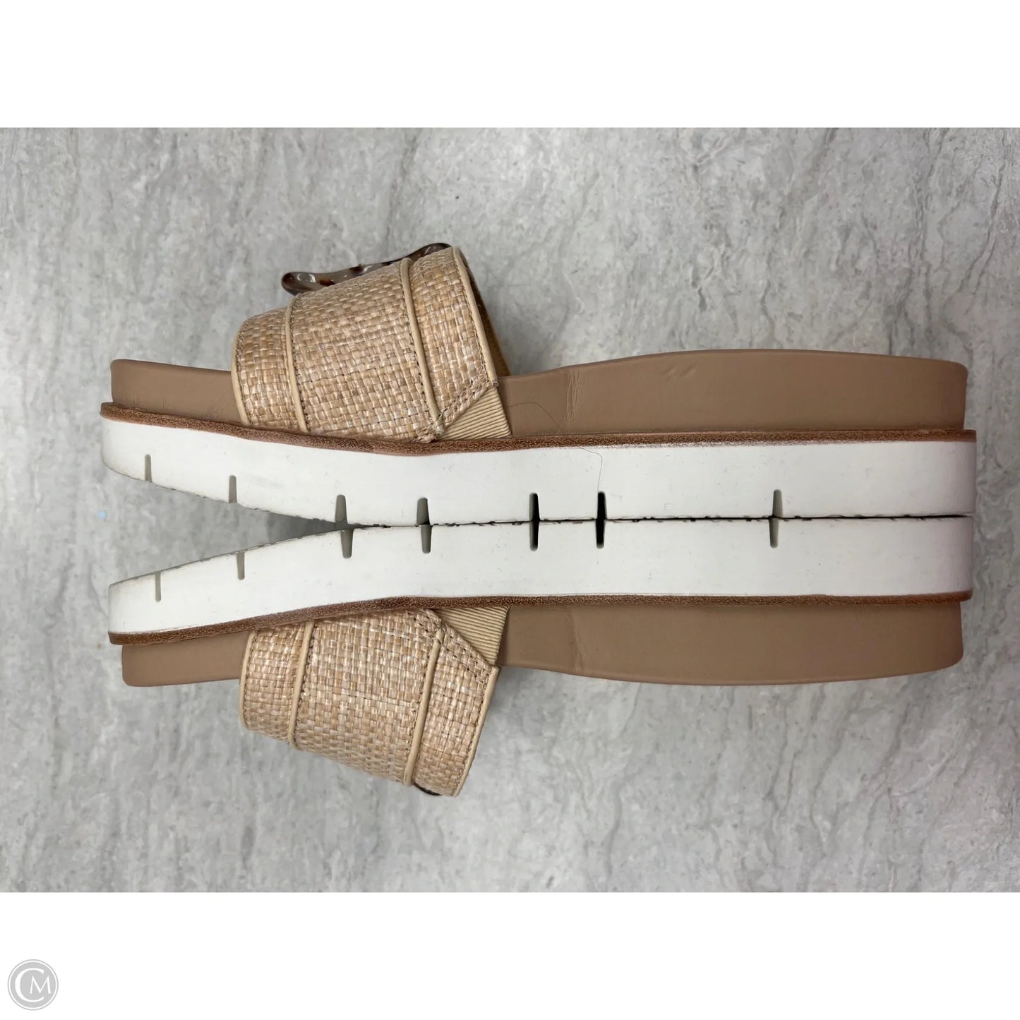 Sandals Flats By Sam And Libby In Tan, Size: 6.5