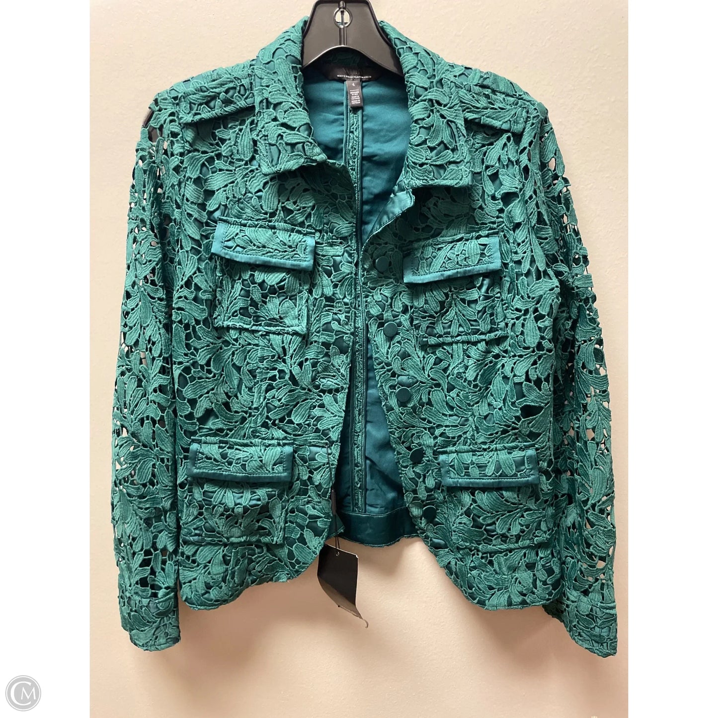 Jacket Other By White House Black Market In Green, Size: S
