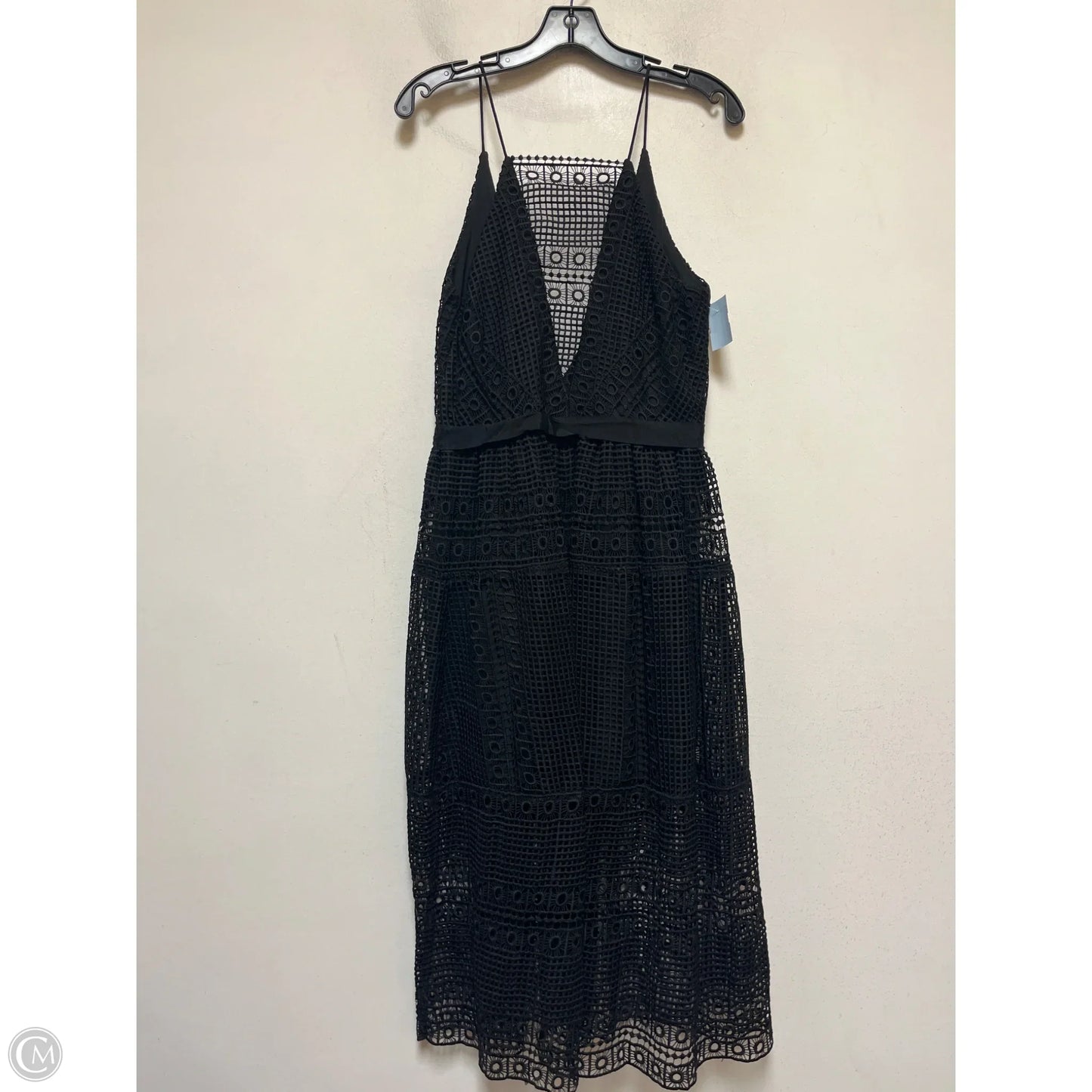 Dress Casual Midi By Cynthia Rowley In Black, Size: M