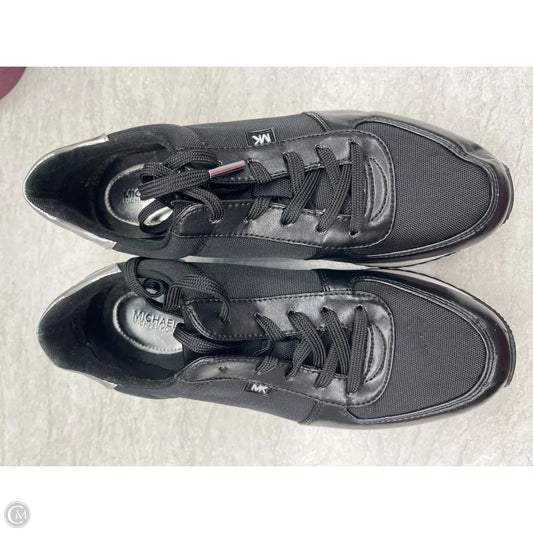Shoes Sneakers Platform By Michael By Michael Kors In Black & White, Size: 7