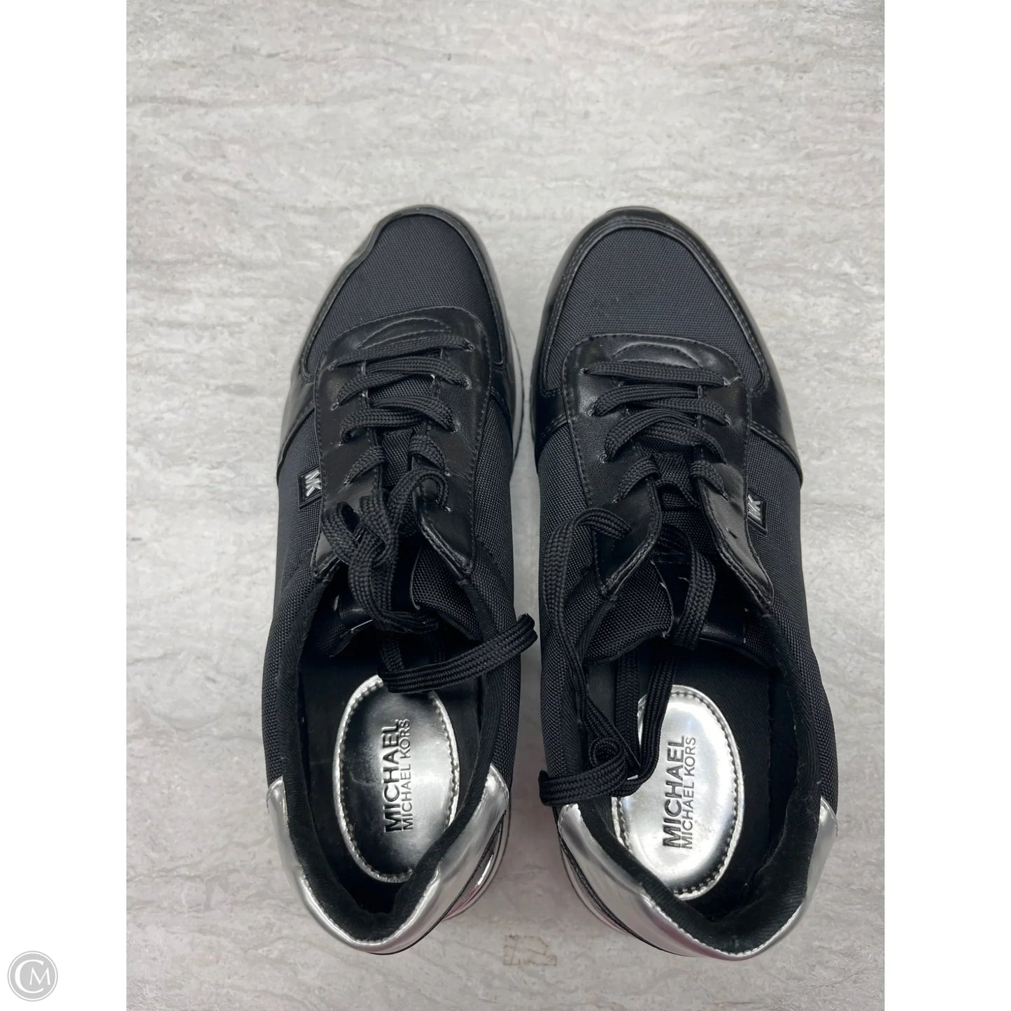 Shoes Sneakers Platform By Michael By Michael Kors In Black & White, Size: 7