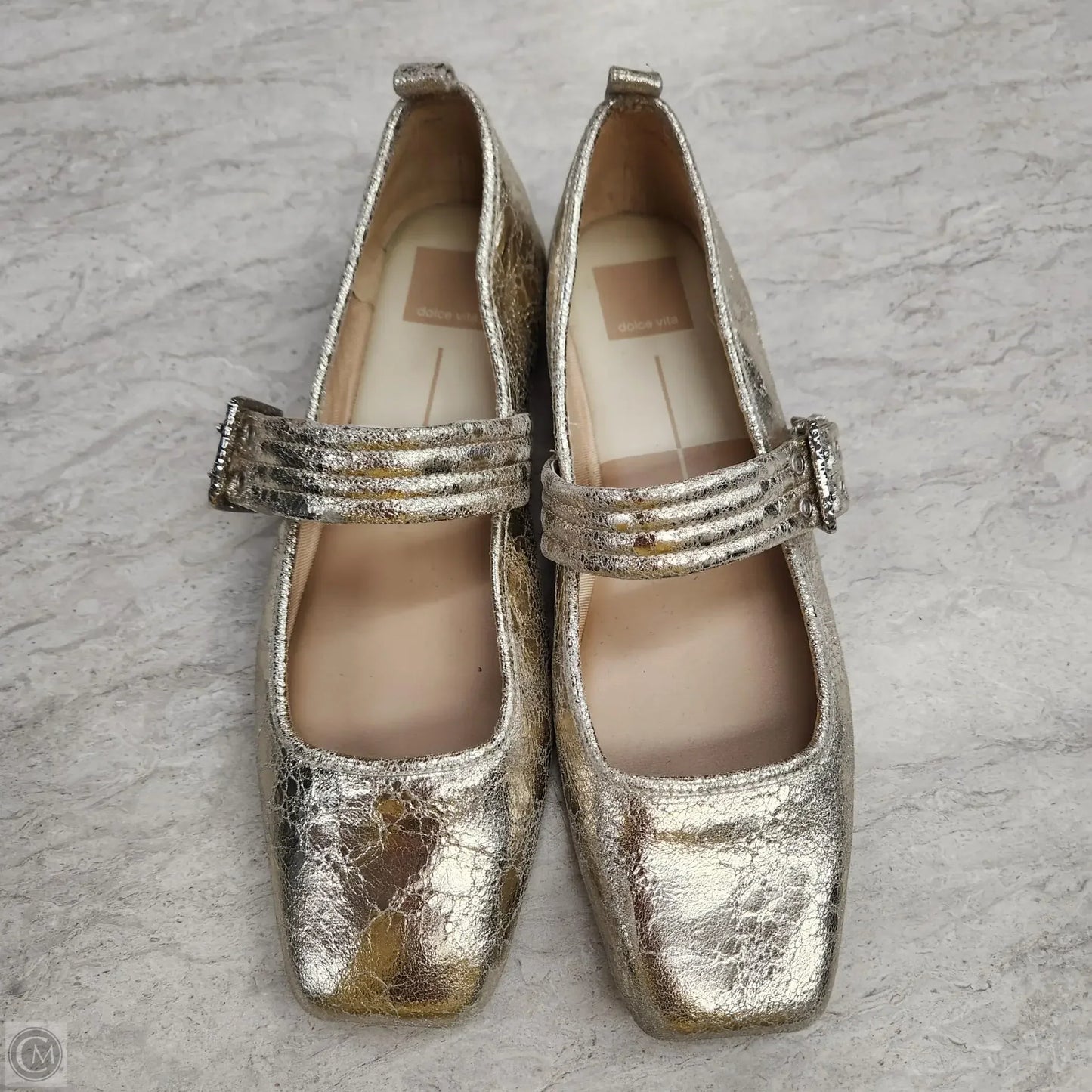 Shoes Flats By Dolce Vita In Gold, Size: 10