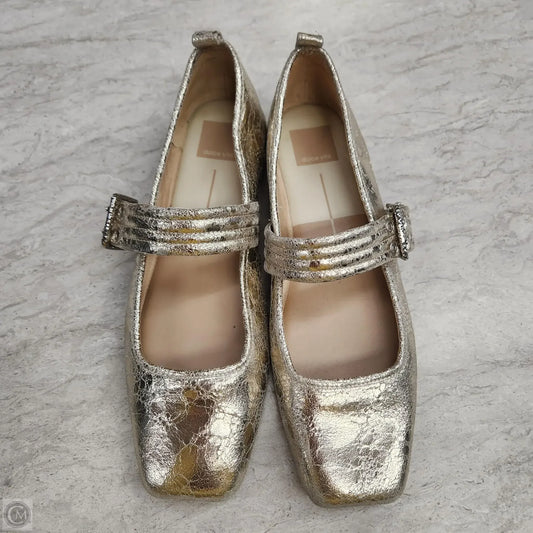 Shoes Flats By Dolce Vita In Gold, Size: 10
