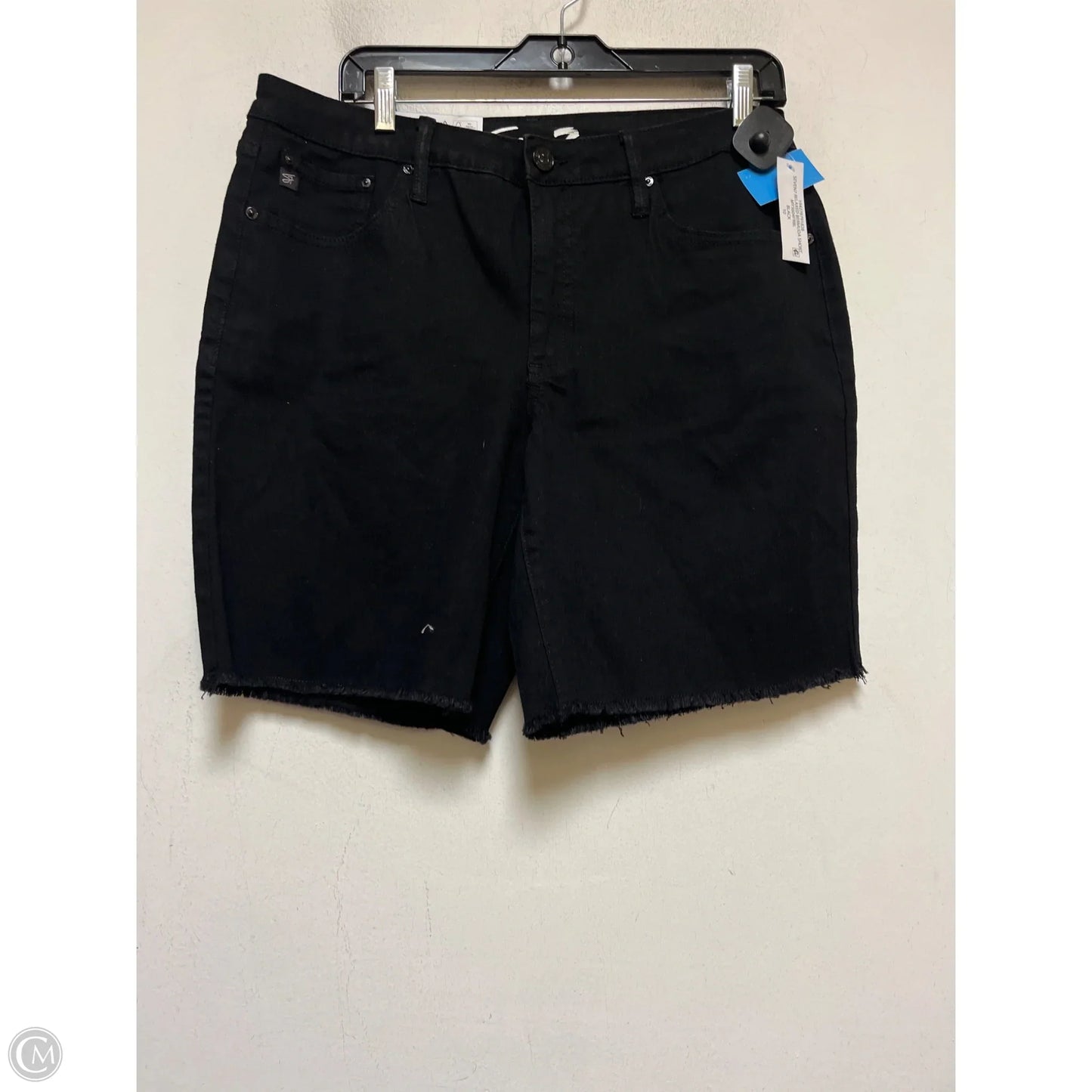 Shorts By Seven 7 In Black Denim, Size: 10
