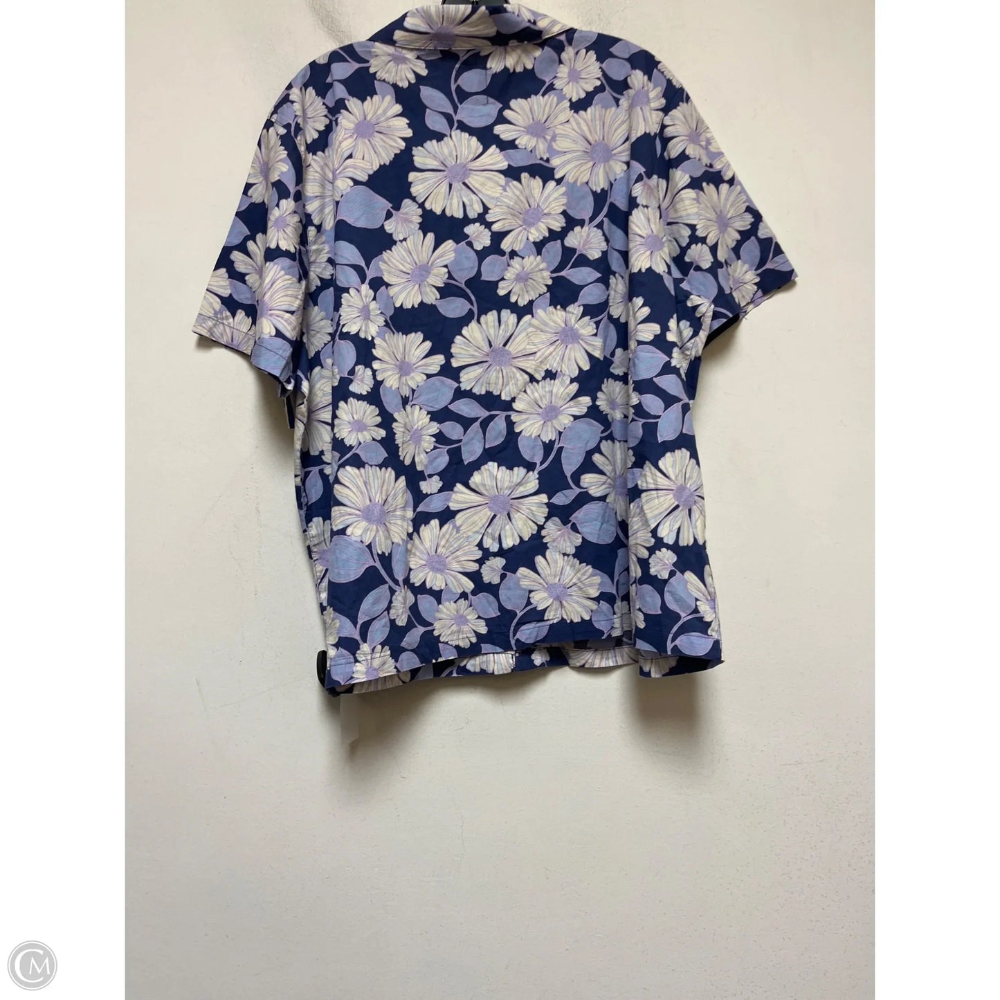 Top Short Sleeve By Gap In Floral Print, Size: Xxl