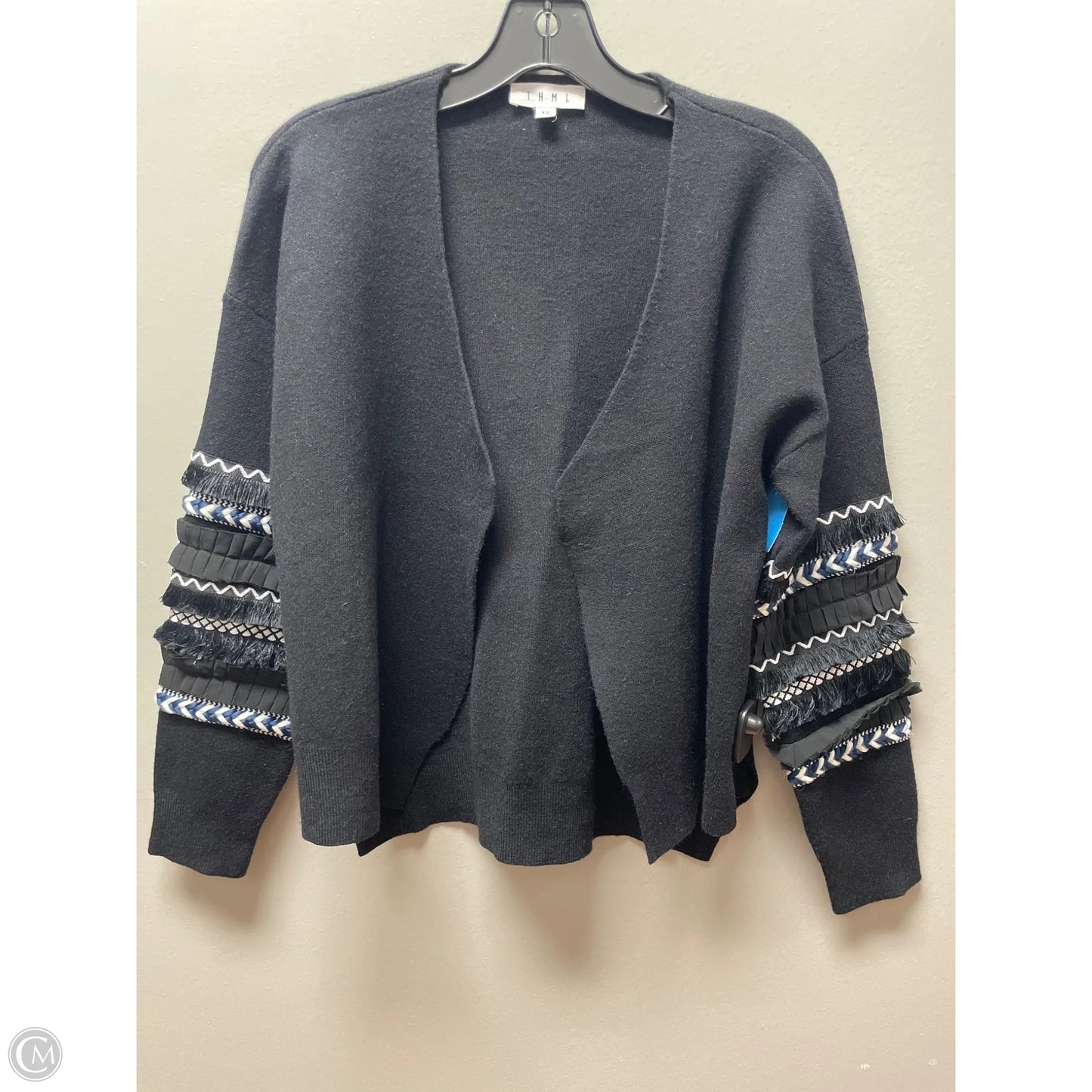 Cardigan By Thml In Black & White, Size: Xs