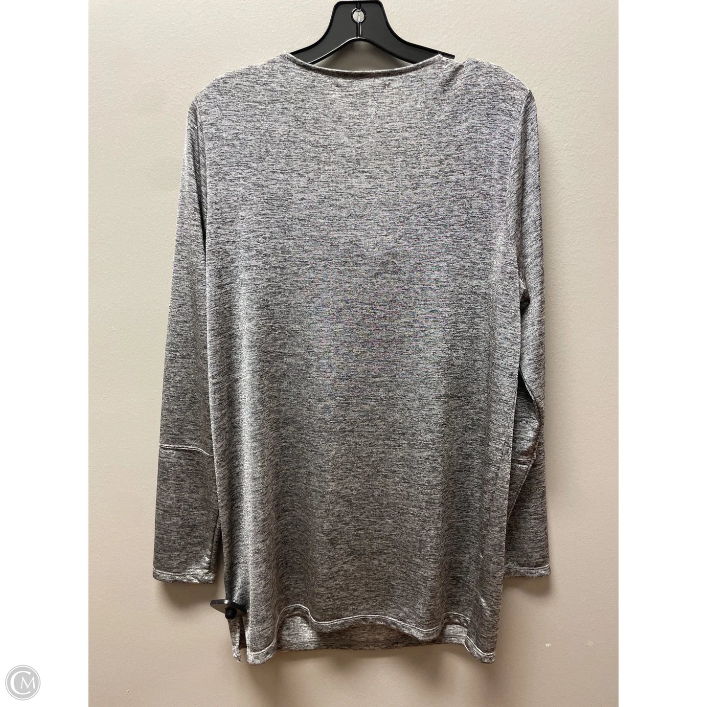 Top Long Sleeve By Michael By Michael Kors In Grey, Size: L