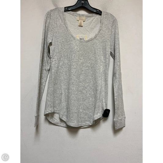 Top Long Sleeve Basic By Andrea Jovine In Grey, Size: S