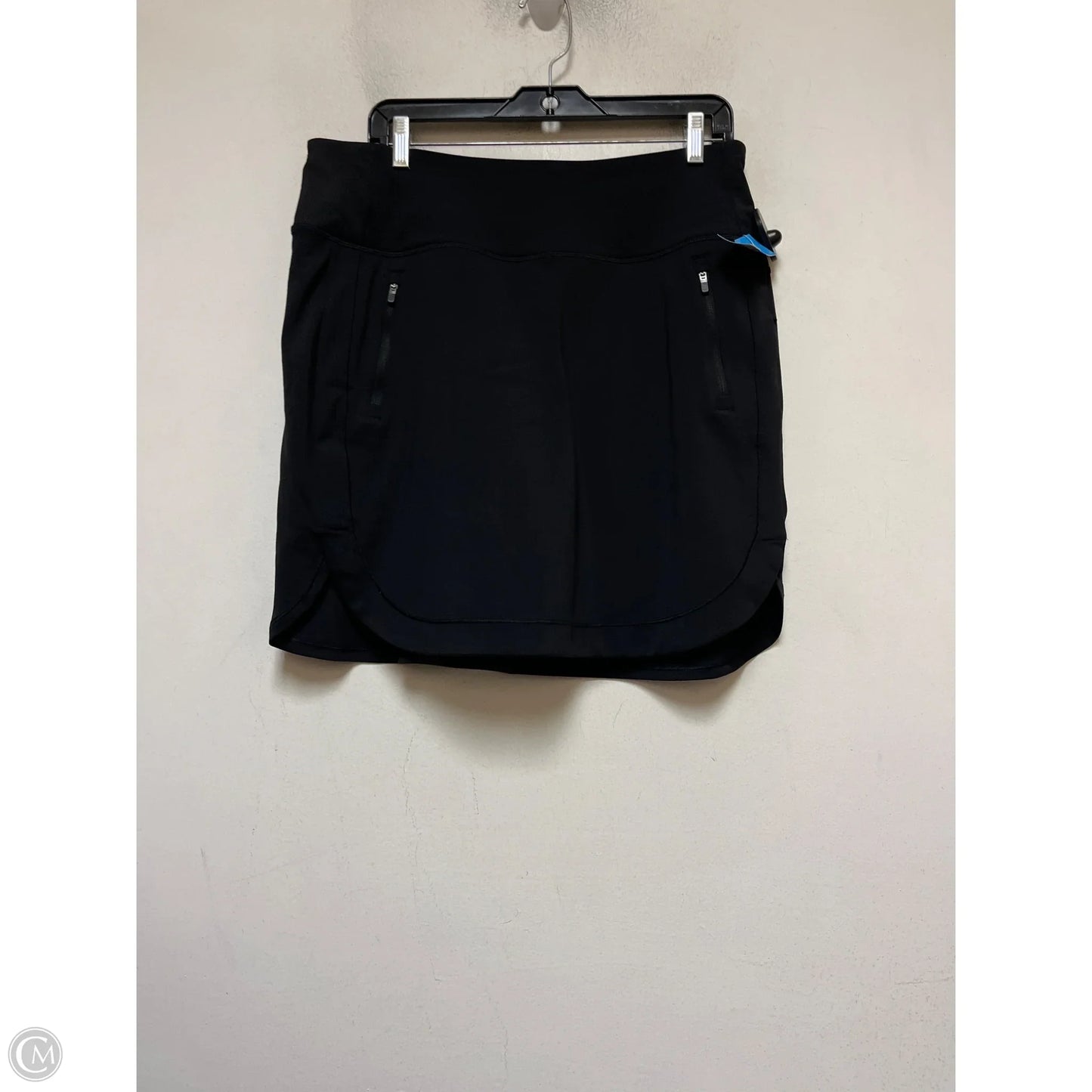 Athletic Skort By Athleta In Black, Size: L