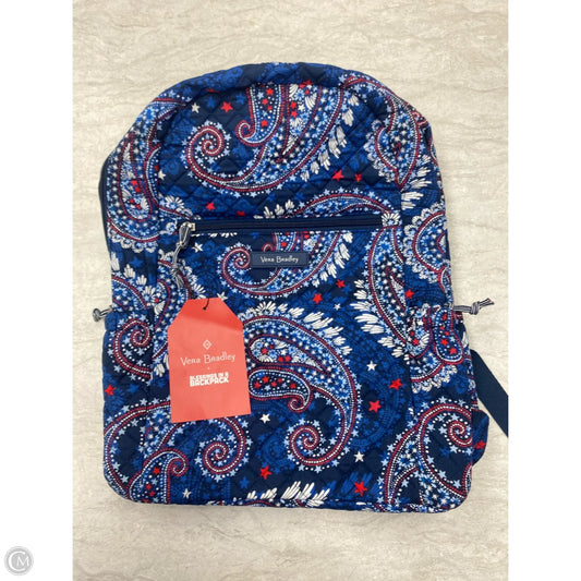 Backpack By Vera Bradley, Size: Large
