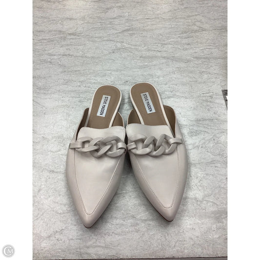 Shoes Flats By Steve Madden In Cream, Size: 9.5