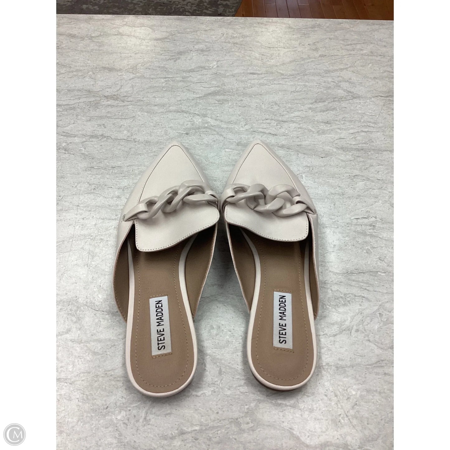 Shoes Flats By Steve Madden In Cream, Size: 9.5