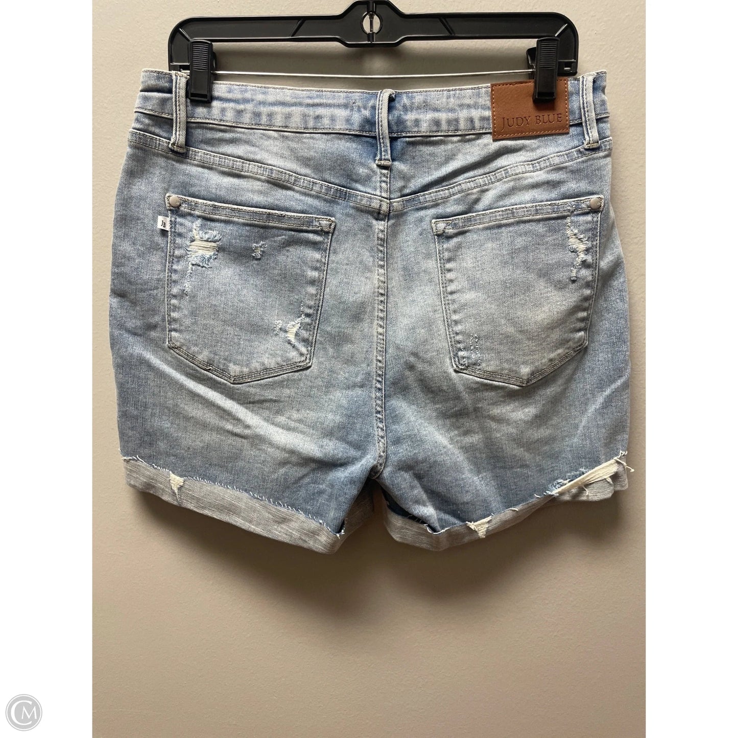 Shorts By Judy Blue In Blue Denim, Size: 14