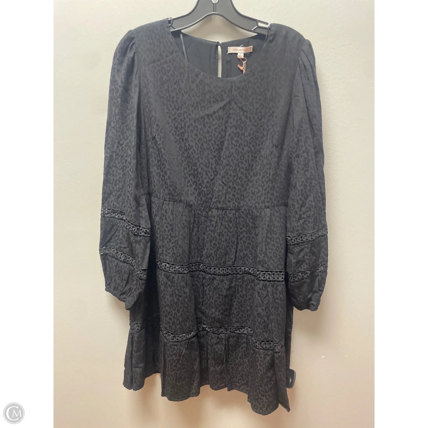 Dress Casual Short By Skies Are Blue In Animal Print, Size: S