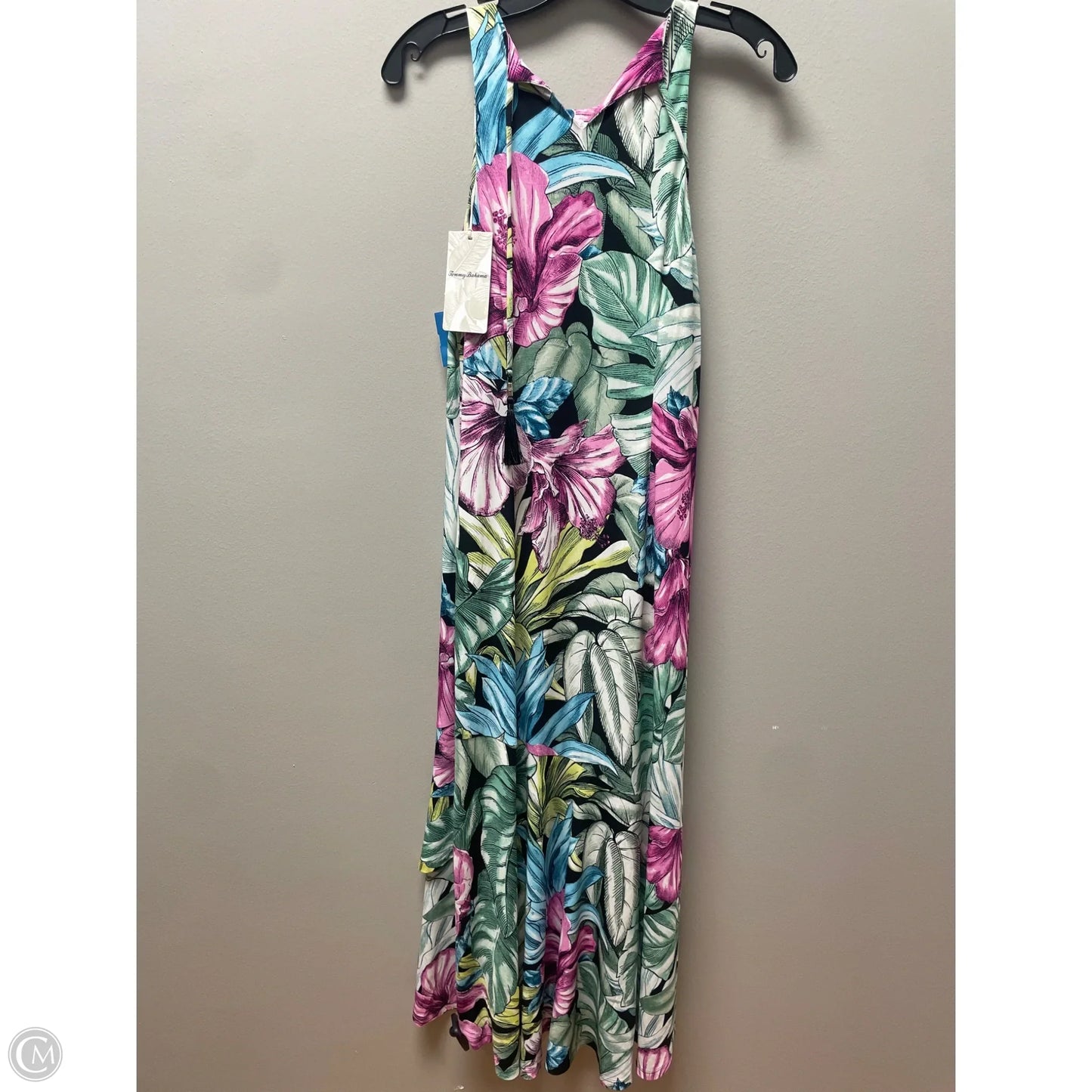 Dress Casual Maxi By Tommy Bahama In Tropical Print, Size: S