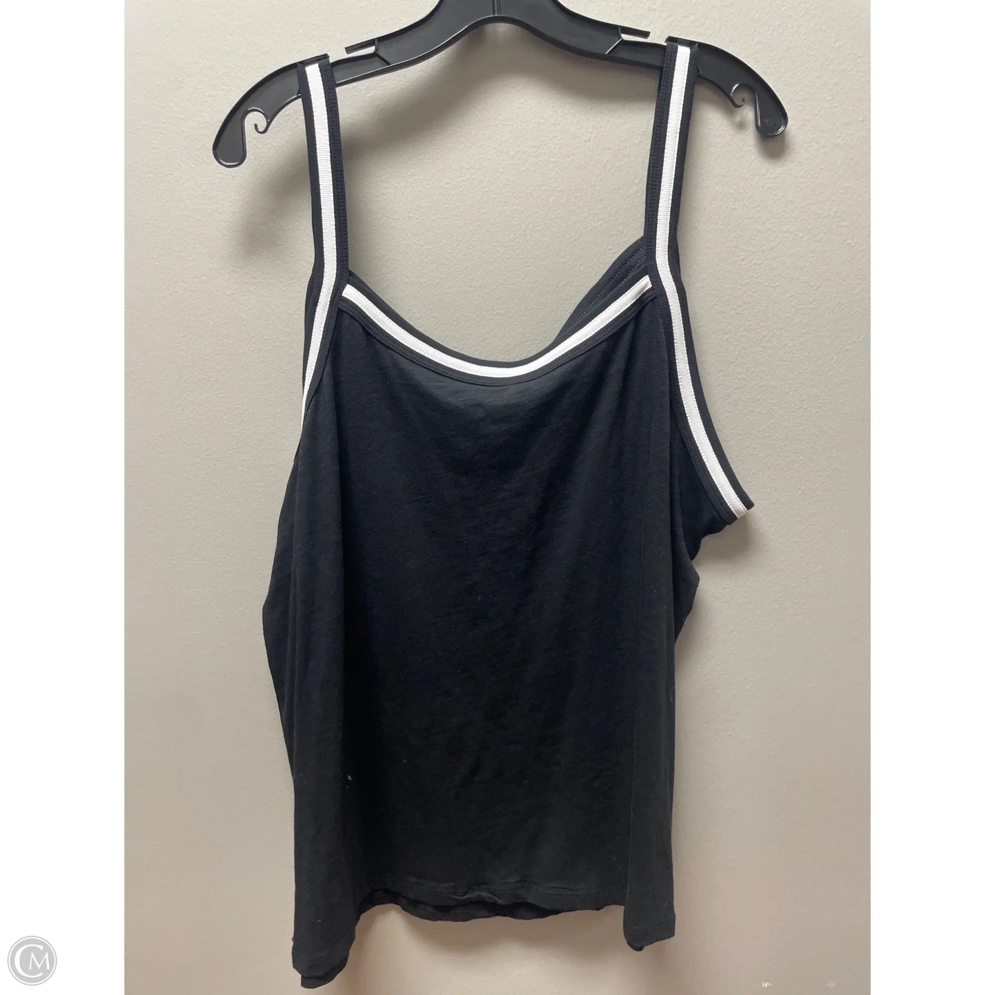 Top Sleeveless By Torrid In Black, Size: 3x