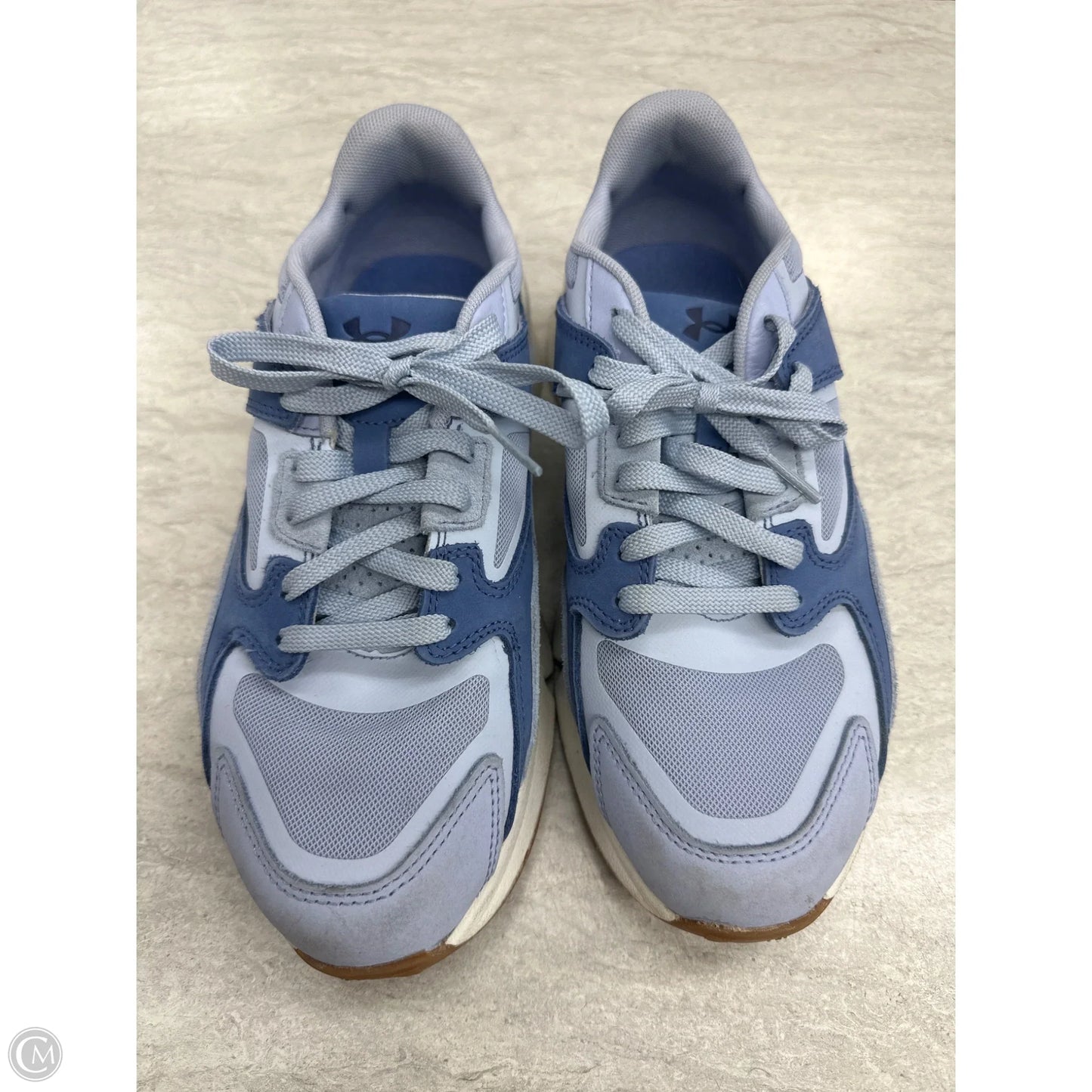 Shoes Sneakers By Under Armour In Blue, Size: 9