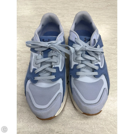 Shoes Sneakers By Under Armour In Blue, Size: 9