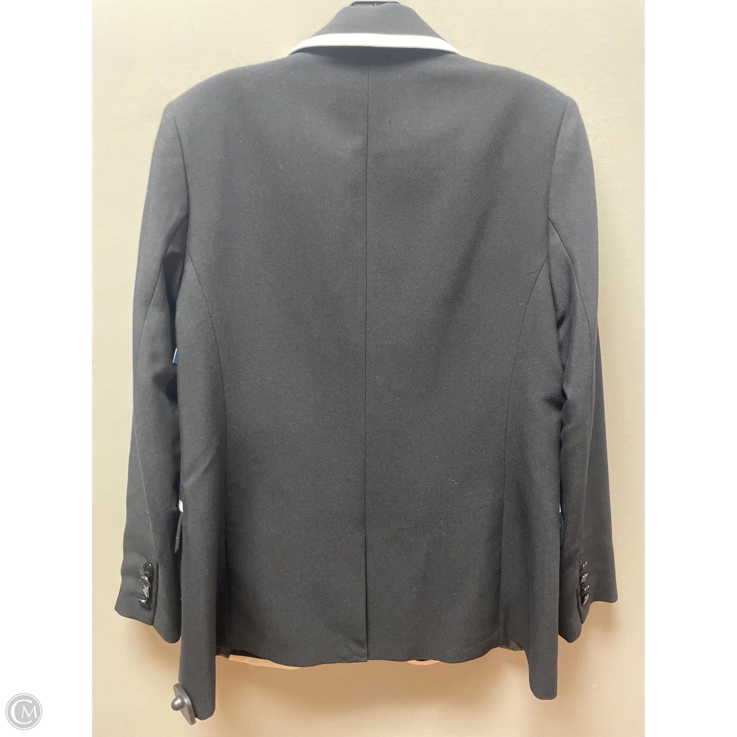 Blazer Designer By Karl Lagerfeld In Black, Size: L