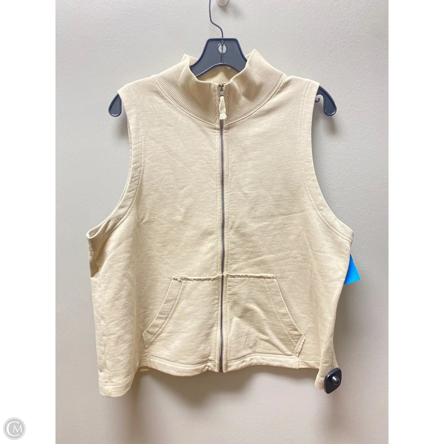 Vest Other By Eileen Fisher In Beige, Size: L