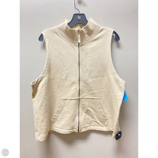 Vest Other By Eileen Fisher In Beige, Size: L