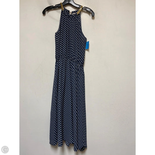 Dress Casual Midi By Michael By Michael Kors In Striped Pattern, Size: Xs