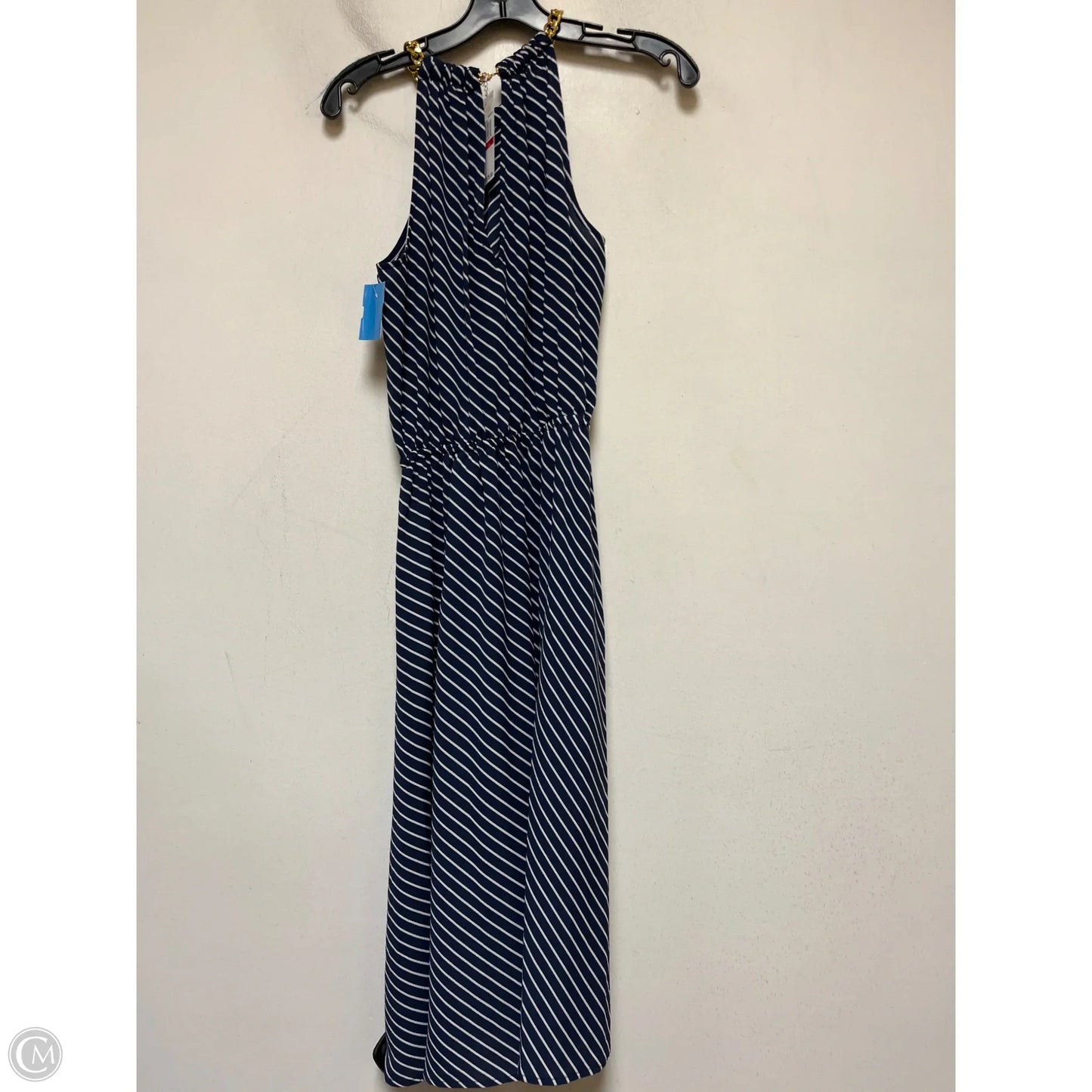 Dress Casual Midi By Michael By Michael Kors In Striped Pattern, Size: Xs