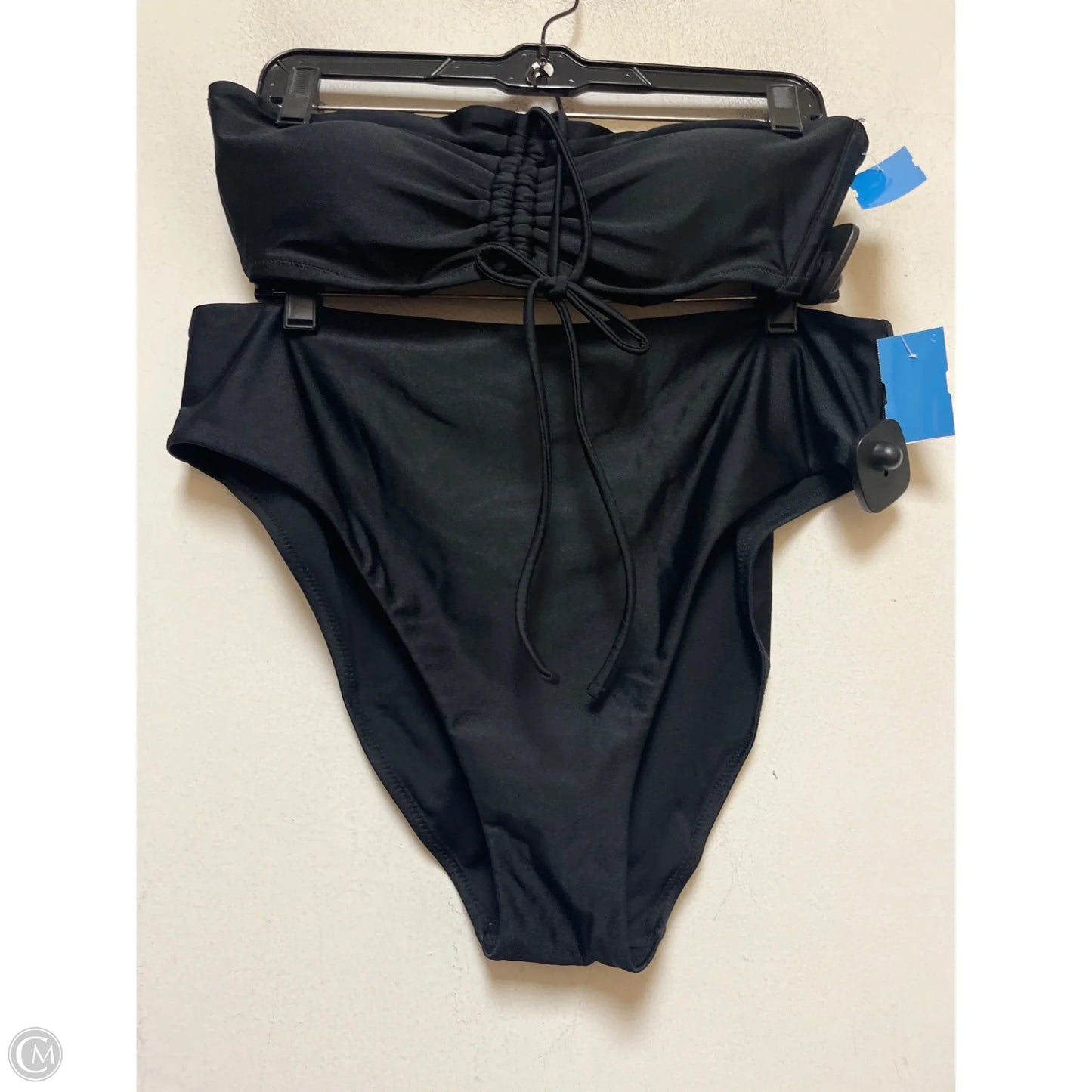 Swimsuit 2pc By Shade & Shore In Black, Size: Xl