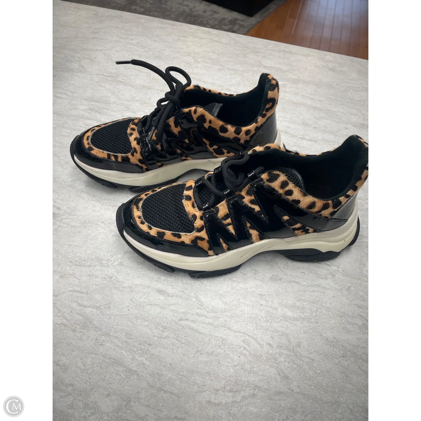 Shoes Sneakers By Steve Madden In Animal Print, Size: 7.5