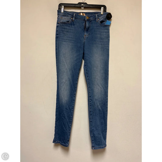 Jeans Skinny By Kut In Blue Denim, Size: 10