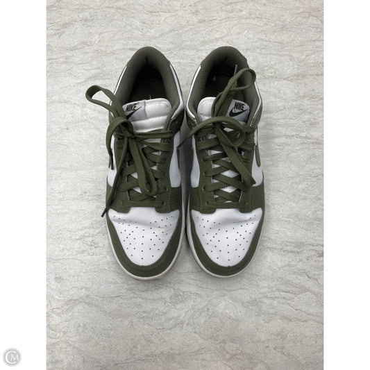 Shoes Sneakers By Nike In Green & White, Size: 9.5