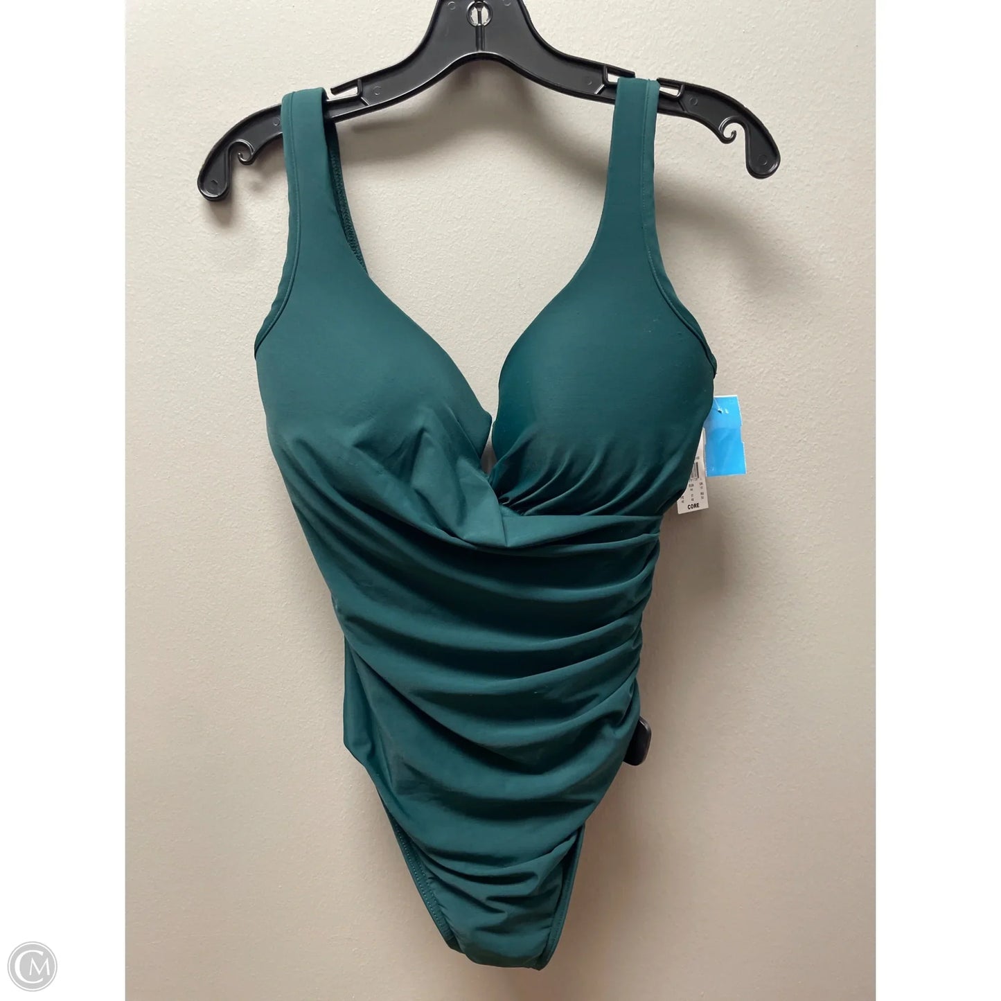 Swimsuit By Miraclesuit In Green, Size: Xl