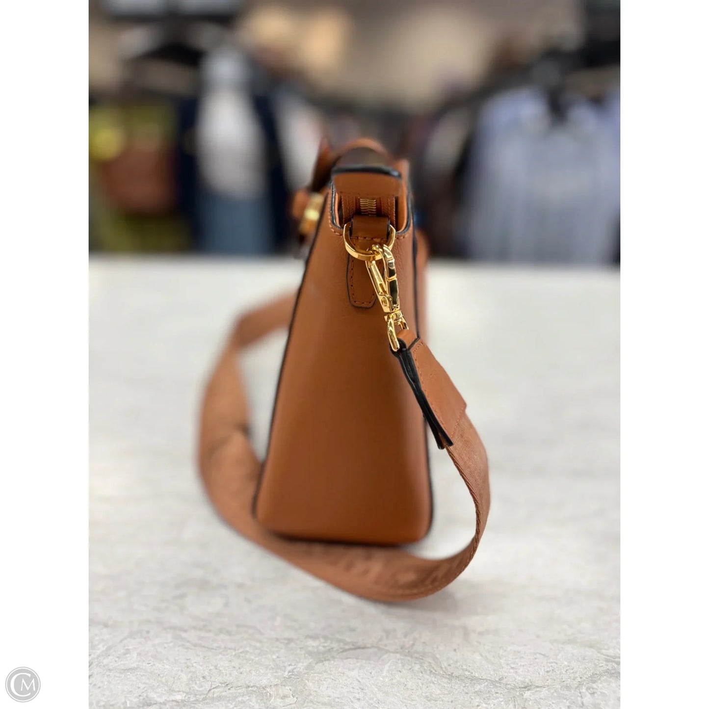 Crossbody Luxury Designer By Mcm, Size: Medium