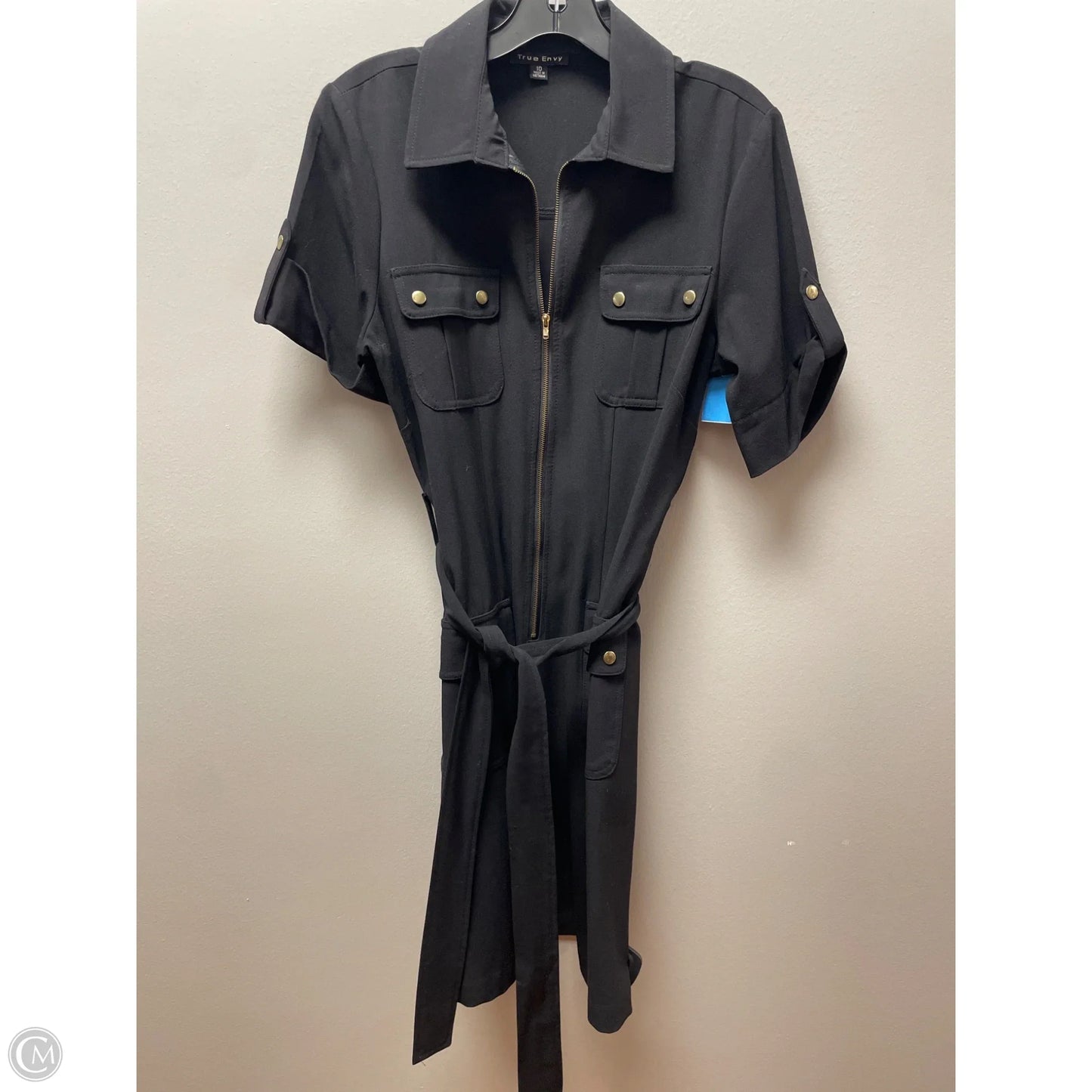 Dress Casual Short By Clothes Mentor In Black, Size: M