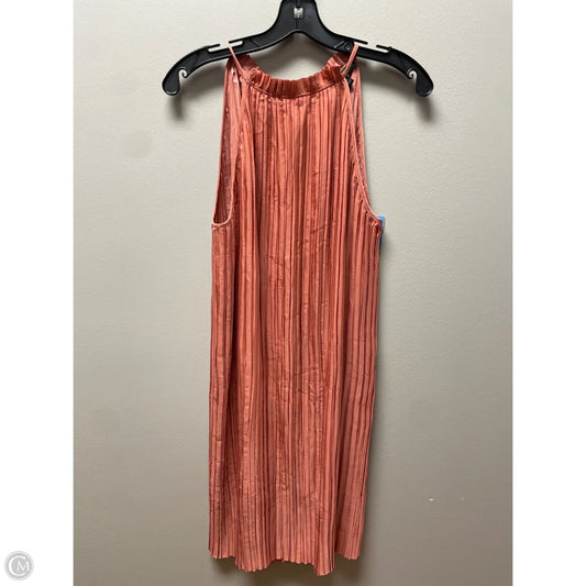 Dress Casual Short By Banana Republic In Peach, Size: M