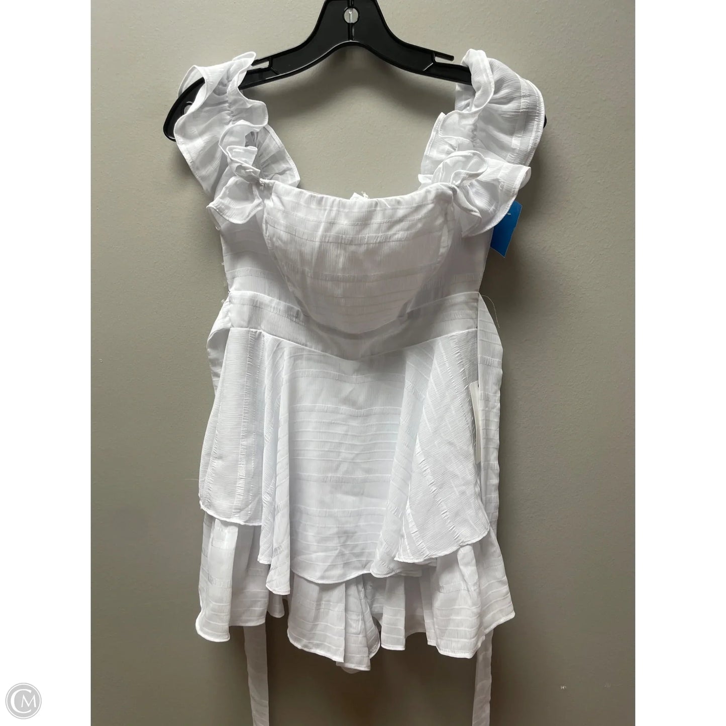 Romper By Clothes Mentor In White, Size: S