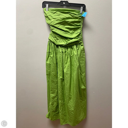 Dress Casual Midi By Clothes Mentor In Green, Size: Xs