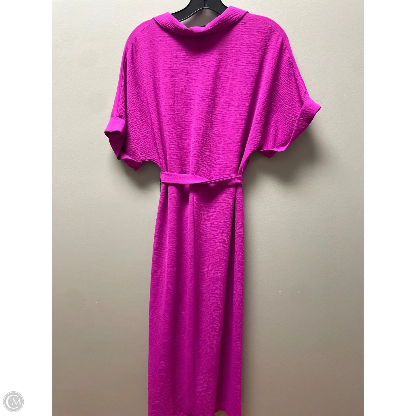 Dress Casual Maxi By Dkny In Pink, Size: L