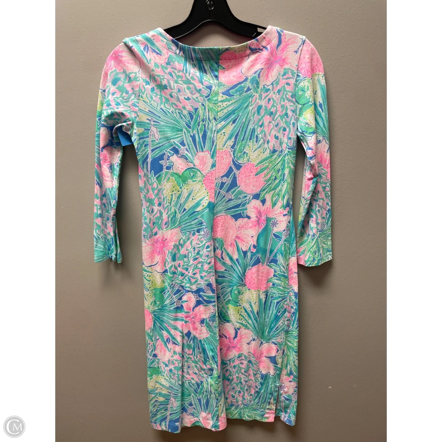 Dress Designer By Lilly Pulitzer In Floral Print, Size: Xs