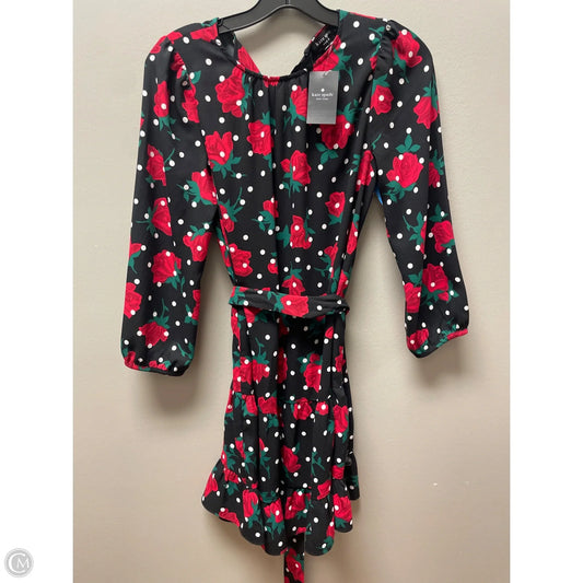Dress Designer By Kate Spade In Floral Print, Size: Xs