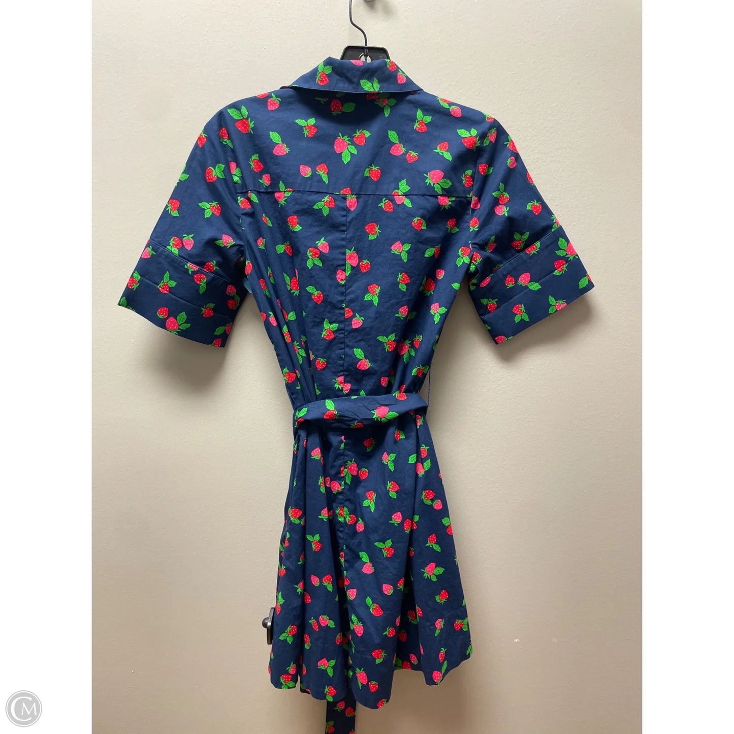 Dress Designer By Kate Spade In Blue & Red, Size: Xs