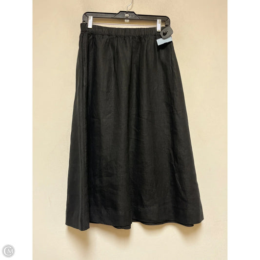 Skirt Midi By Charter Club In Black, Size: 4p