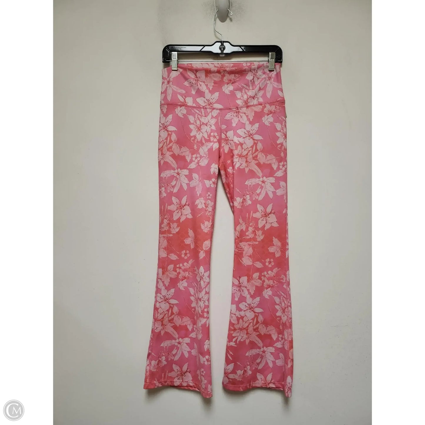 Athletic Leggings By Reel Legends In Pink, Size: M