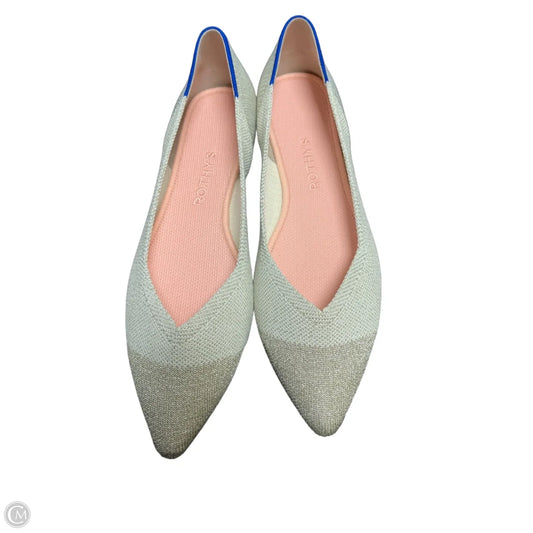 Shoes Flats By Rothys In Gold, Size: 9