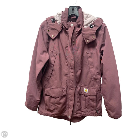 Coat Parka By Columbia In Purple, Size: M