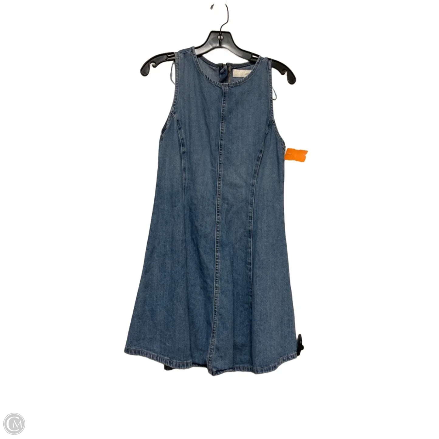 Dress Casual Short By Zara In Blue Denim, Size: S