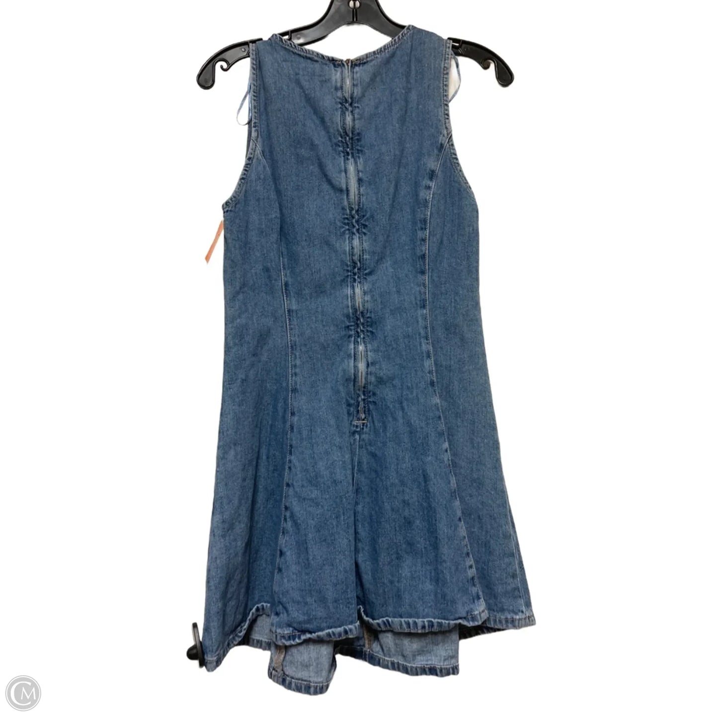 Dress Casual Short By Zara In Blue Denim, Size: S